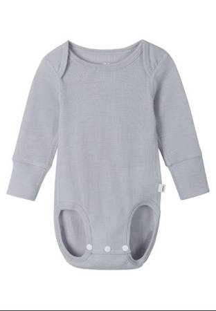 Ubranie jednoczęściowe body niemowlęce wełniane Reima Utu