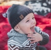 Czapka przejściowa Sunday Afternoons Infant Frosty Stripe Beanie Huckleberry